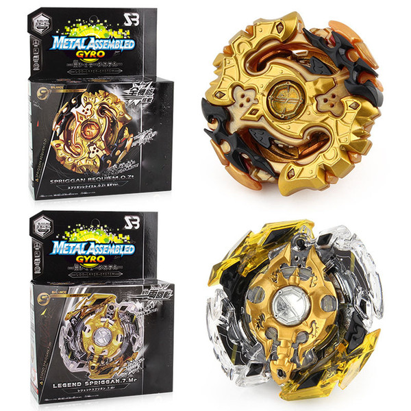 metal spinning topsnew spinning top Brand Burst Gyro Toy Upgrade Gold Edition Gold Gyro B-00-100 B-111-86 Combat Gyro