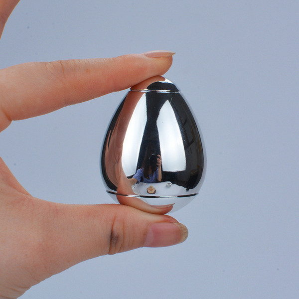 Gold and silver eggs new ideas colorful fingertips top - tumbler, relief metal rotating children toys