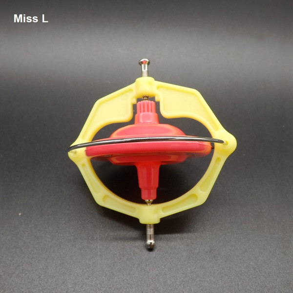 Fun Amazing Multi functional Manual Whirlwind Gyroscope Toy Peg-Top Children Kids Gifts Spinning Game Gift Kid Child