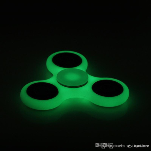 White/Black Hand Spinner Fidget Toy Plastic EDC Hand Spinner For Autism and ADHD Finger Spinner