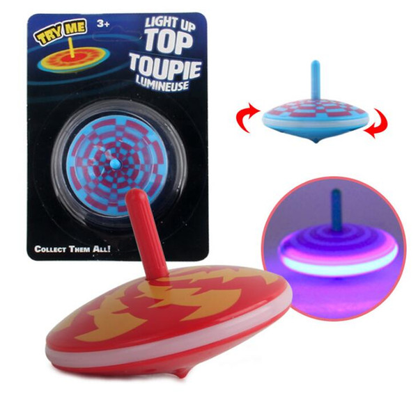 Children light up top toupie gyro For Children Antistress Desktop Spinning Top Toys