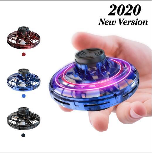 Flynova Free Route Decompression Levitation Vehicle Induction Toy Mini Fingertip Gyro Upgrades UFO