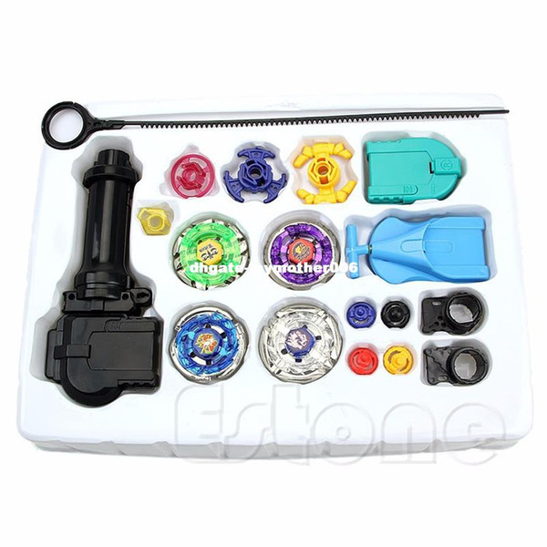 Beyblade Metal Spinning Beyblade Sets Fusion 4D 4 Gyro Box Fight Master Beyblade String Launcher Grip For Sale Kids Toys Gifts