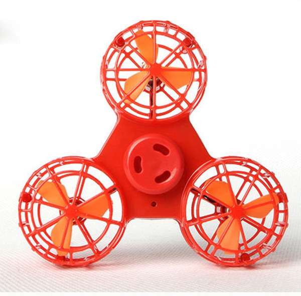 New Arrival Flying Hand Spinner Toy Fidgets Spinner Toys Electric Gyro USB Charge Fly Roundabout Spinner Top 