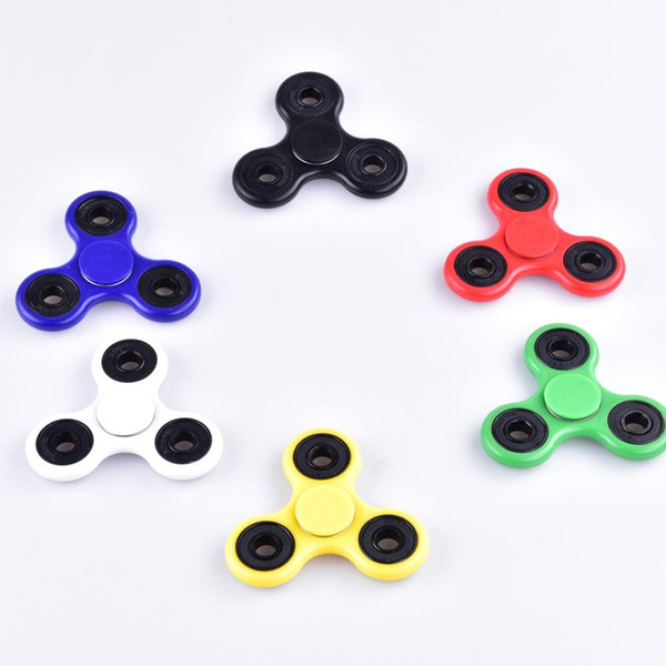 Hand Spinner Fingertips Spiral Fingers Fidget Spinner EDC Hand Spinner Acrylic Plastic Fidgets Toys Gyro Toys With Retail Box DHL