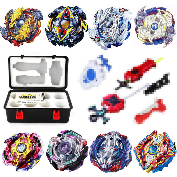 OP Beyblade Burst B00 With Launcher and Box Kids Boys Funny Toys Starter Zeno Excalibur .M.I (Xeno Xcalibur .M.I) Bables Toy