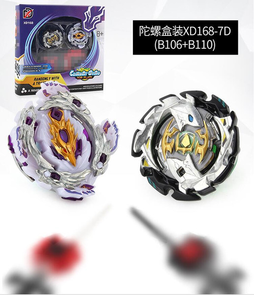 4/PCS Toupie Beyblade Burst Arena Avec Lanceur Metal Fusion En boite 2 Couleur