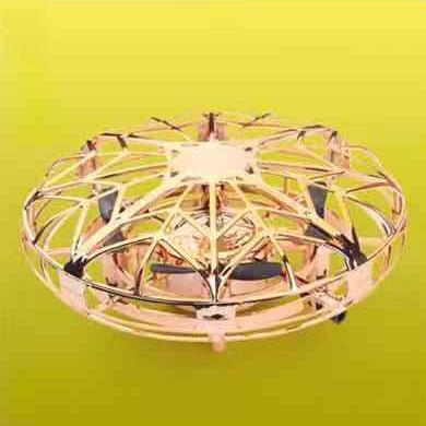 Legal Authorization UFO Drone Spinning Top Helicopter Toy Gift Anti-collision Air Flying Globe LED USB Charge Aircraft by bag07 04