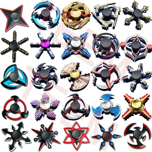 fidget Spinner Fingertip Gyro games hand Spinners Dragon wings eye Decompression Anxiety Toys for aluminium alloy with Tin box