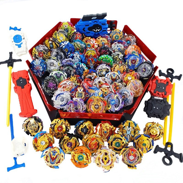 Tops Launchers Beyblade Set Toys With Starter and Arena Bayblade Metal Burst God Spinning Top Bey Blade Blades Toys Y200109