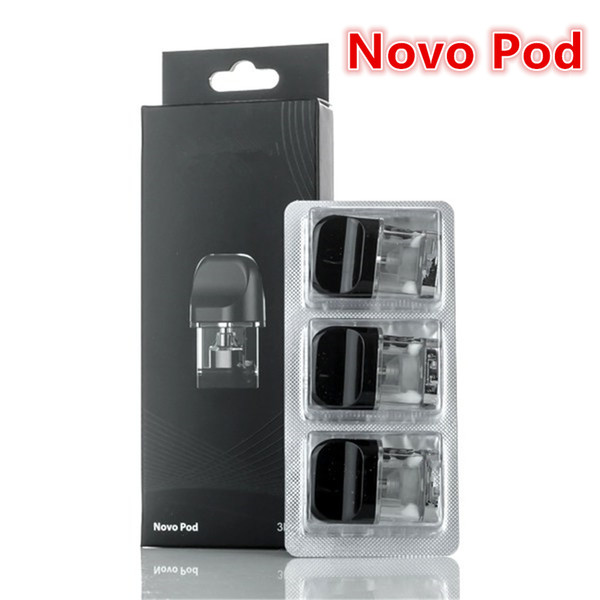 Top quality Novo Cartridge Replacement 2ml 1.2Ohm Cartridges Tank For novo Vape Pod System Starter Kit Portable Device DHL free