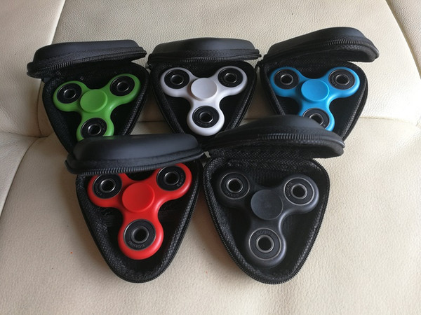 Fidget Spinner Pouch Hand Spinner Toys Live Storage Bags key phone cable USB CD card storage bag Back color