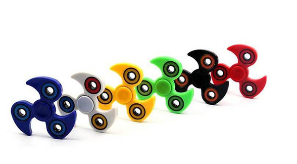 EDC Hand Spinner T Brass Fidget Toys windmill Fidget Spinner ADHD Fun Anti Stress toys for Kids children Puzzles