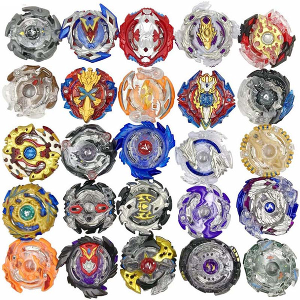 24 Designs Explosive gyroscope Clash Metal 4D Beyblades Beyblade Burst Spinning Tops Boys Kids Toys Beyblade Burst Party Favor Gyro toy C52