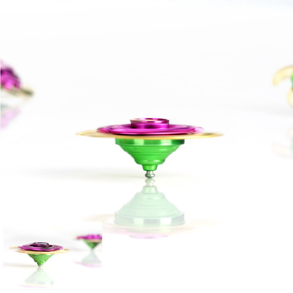 Small, pull, top, pull tooth, magic top, metal plating gyro, Yiwu sell hot toys