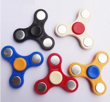 1000pcs Plastic EDC Fidget Spinner Toy Finger Spinner Toy Hand Tri Spinner HandSpinner Finger Toy For Decompression Anxiety Toys