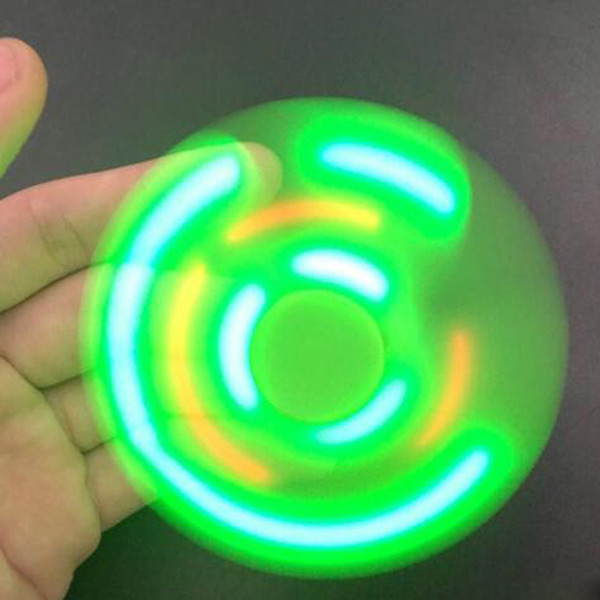 Portable Wireless Bluetooth Speaker Fidget Hand Spinner With LED LIGHT Toys For Kids and Adult decompression