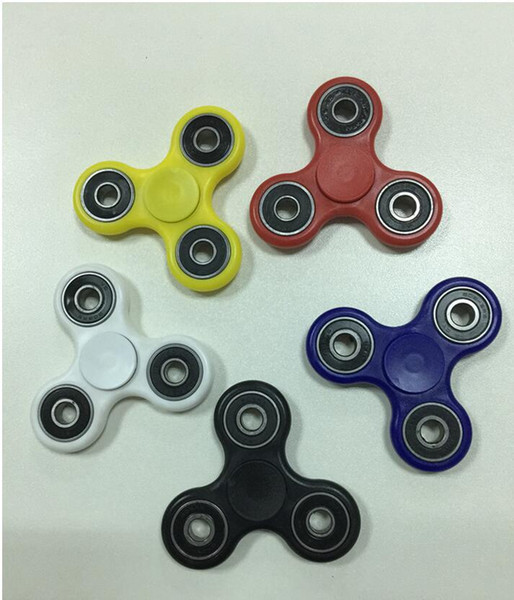 EDC Fidget Spinner toy finger spinner toy Hand tri spinner HandSpinner EDC Toy For Decompression Anxiety Toys with retailed box Free DHL