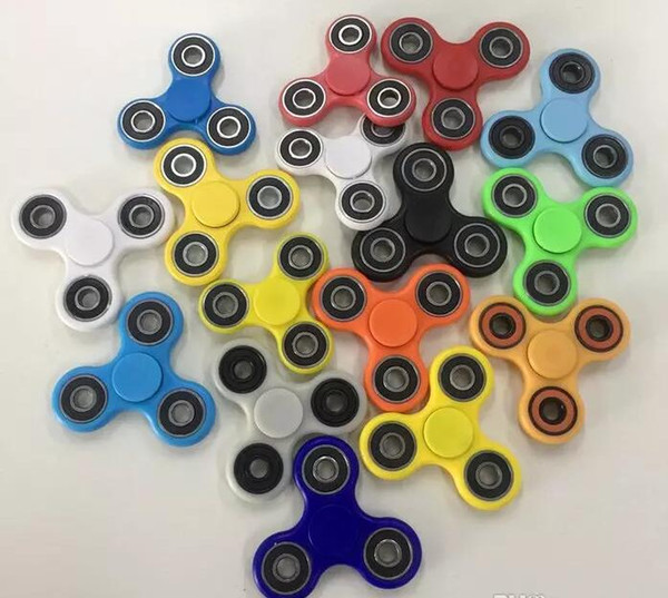 2017 EDC Fidget Spinner toy finger spinner toy Hand tri spinner HandSpinner EDC Toy For Decompression Anxiety Toys 3000pcs