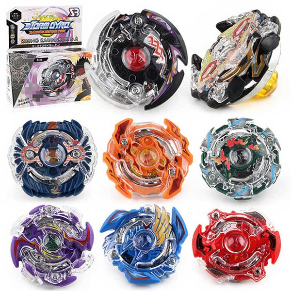 Flying spinner Burst generation alloy battle burst gyro toy 3052 a total of 8 gyro with a ruler launch adhd toys