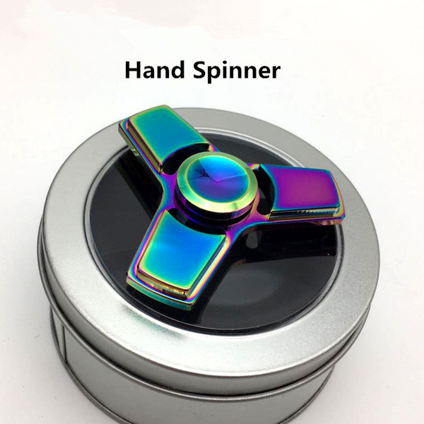 New EDC Torqbar HandSpinner Fingertip Gyro Hand Spinner Decompression Anxiety Fidget Spinner Toy With Retail Box