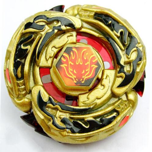 Wholesale- BEYBLADE 4D RAPIDITY METAL FUSION Beyblades Toy Set L-Drago Destructor (Destroy) Gold Armored Metal Fury 4D Beyblade