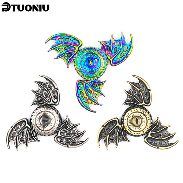 Game of Thrones Fidget Spinner Dragon Eyes Metal Hand Spinner Finger Spinner Anti Stress Tri Spiner Toys for Autism and ADHD