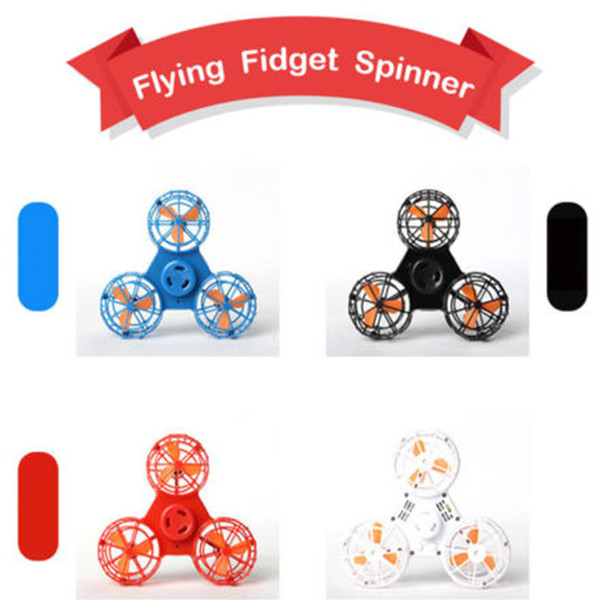 Flying Fidget Spinner Decompression Toys Rechargeable Automatic Rotatable Return Gliding Flying Fingertip Gyroscope Finger Gyro Kids Gift