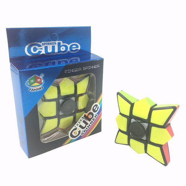 Fingertip gyro Rubik's cube children's educational toys gyro Rubik's Cube New exotic toys Decompression toy gift