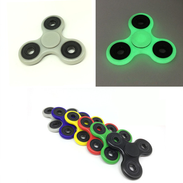 6 Colors Tri-Spinner Fidget Toy Plastic EDC Hand Spinner For Autism and ADHD Anxiety Stress Relief Focus Toys