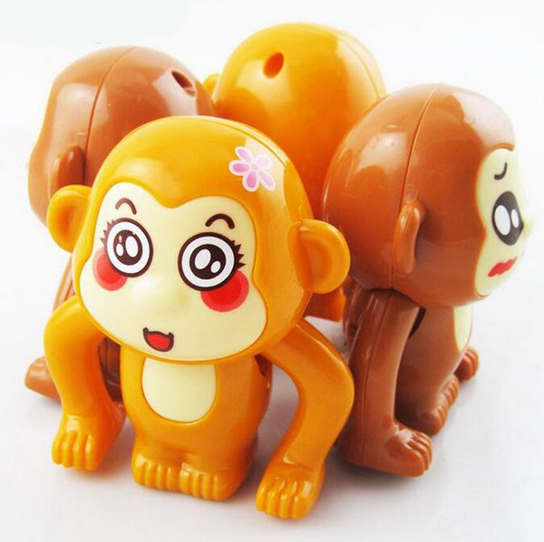 5pcs/lot Walking Toys Wind Up Flipping Monkey for Children's Birthday Gifts Random Color