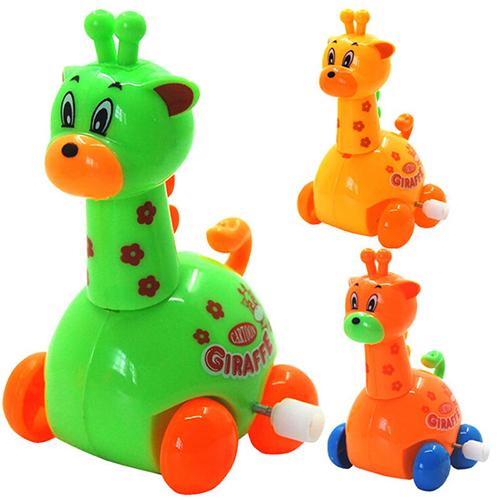 5pcs/lot New Arrival Wind Up toy Animal Toddler Kid Giraffe Toys Child Gift Educational Development Low Price