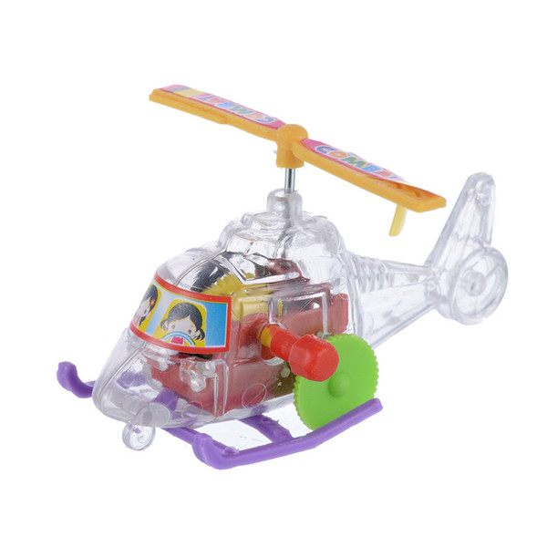 Sell like hot cakes baby creative chain wind-up aircraft flying the new mini helicopter children children toys wholesale