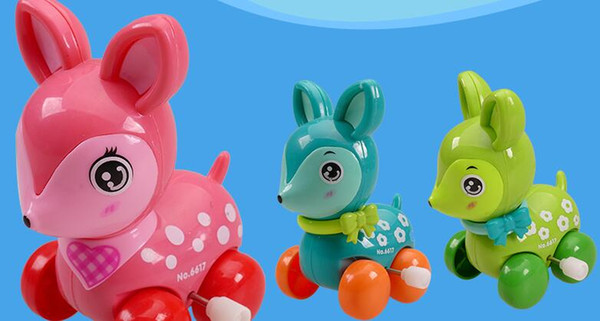 Clockwork toys that run and move.