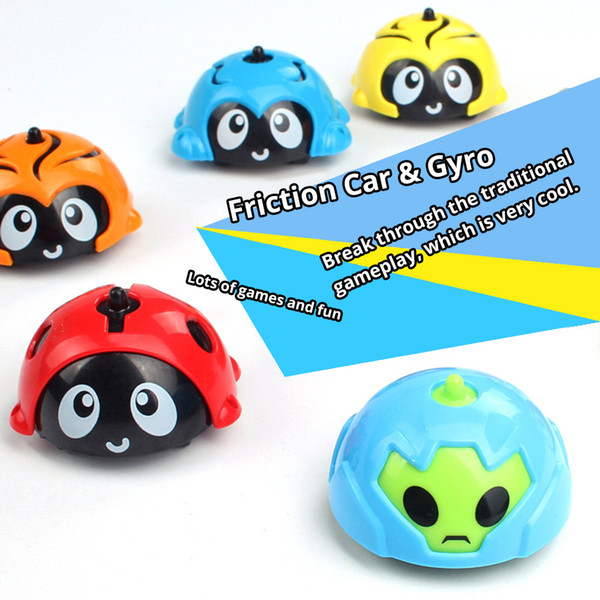 New Mini Animal Inertia Engineering Car Glide Toy Stunt Gyro With Battle Table Toys For Children