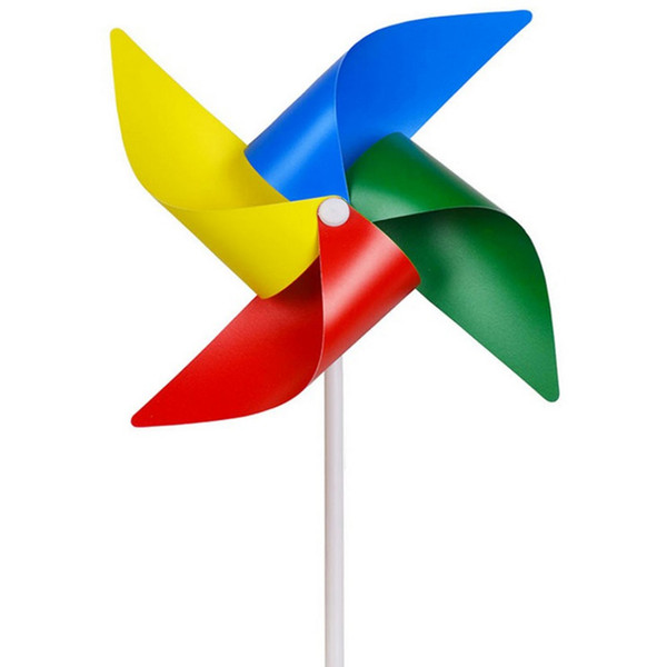 3 pcs/set plastic windmill Classic Toys solids multicolors Wind Spinner Whirligig Garden Windmill plastic Toy for children