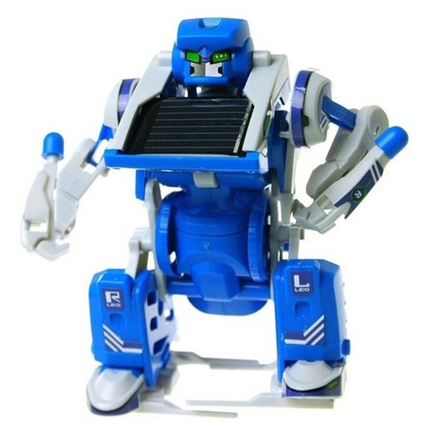 Blue Solar energy 3 in1 DIY Toy Robot Scorpion Tank DIY Educational Assorted kit