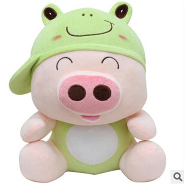 Wholesale-2015 Hotest 35cm McDull Pig Toy Cloth Doll Pure Cotton Plush Toy Cartoon Animal Hobbies Stuffed Birthday Wedding Gift TY124