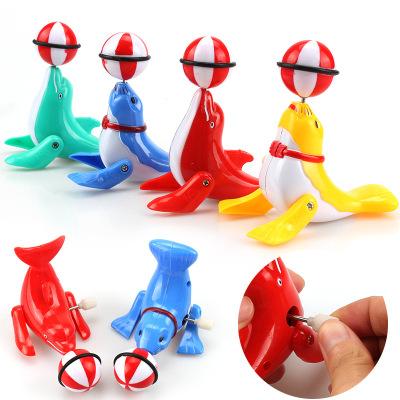 360 Degrees Rotation Animal Wind Up Toys Colourful Cute Dolphin Clockwork Toy New Arrive