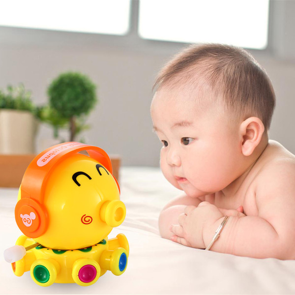 Cute Wind Up Toys Animal Octopus Action Figures Toys Rotation Educational Toys for Children Clockwork Toy for Baby Birthday Gift 2pcs