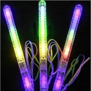 LED Flash Light Up Wand Glow Sticks Kids Toys For Christmas Party XMAS Gift Birthday