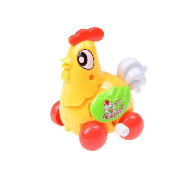 Animal Chicken Wind Up Toys Child Educational Gift Kid Toddler Development Clockwork Toy Unisex plastic random color 2pcs