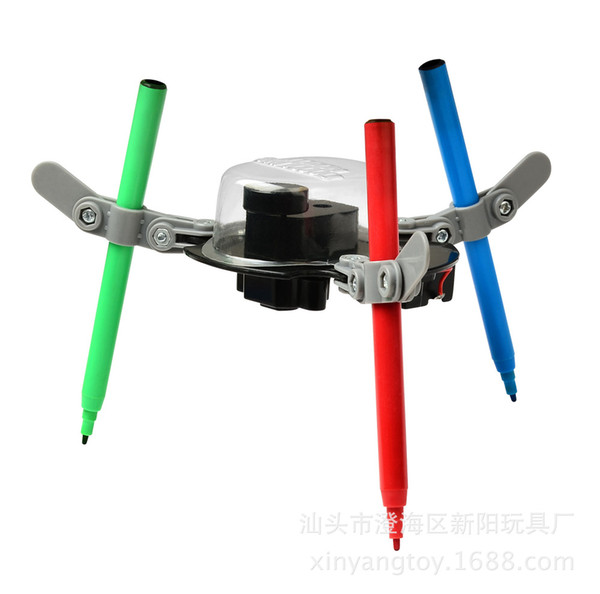 Wholesale-WJA1396 New Sunshine Chinese packaging electric self-loading 3-in-1 robot graffiti 200g