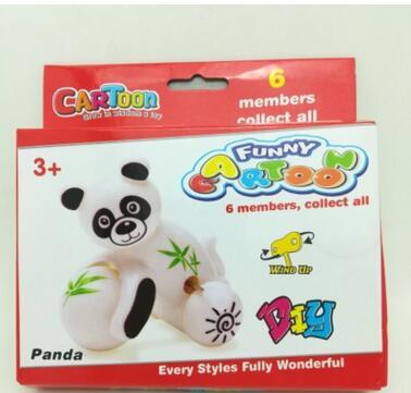 Children and young children fun intelligence assembly chain animal spring running toys