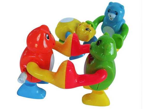 free shiSmall animals on the chain somersaults Clockwork baby Early Learning creative strange new somersault Clockwork toys spread the goods