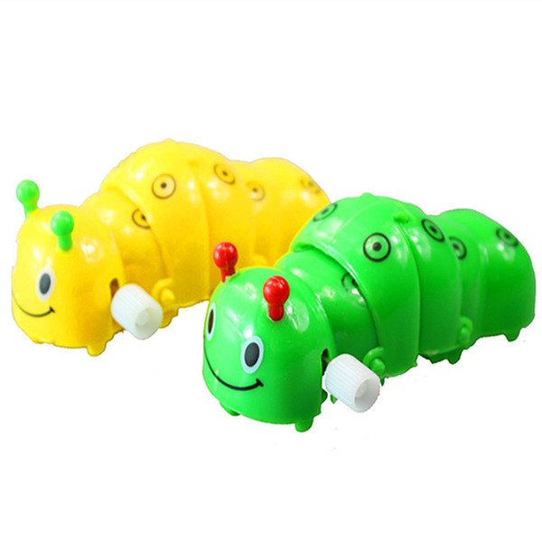 Nostalgic chain wind-up toy selling new spirit worm put stall in the night market yiwu commodity supply the caterpillar