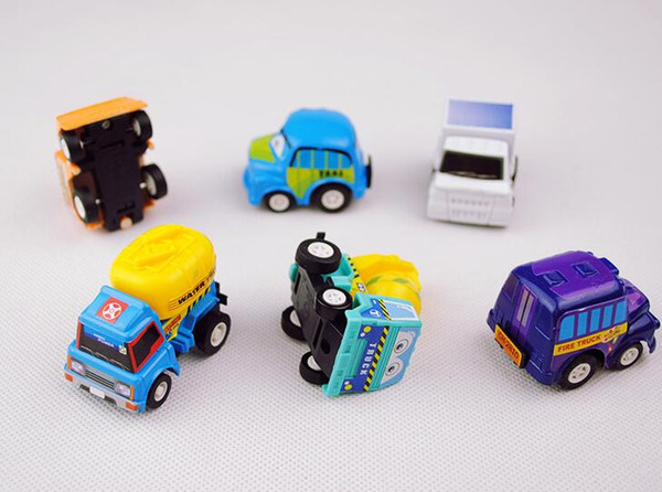 Kids Toy Set The Whole Set Of Mini Pull Back Car Wholesale baby childrens day toy car will be 6pcs / bag