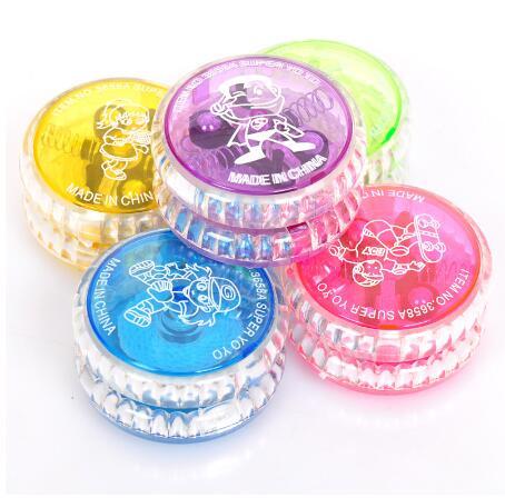 YoYo Ball Luminous Toy New LED Flashing Yo Yo Child Clutch Mechanism Yo-Yo Toys for Kids Party/Entertainment Bulk Sale