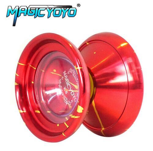 MAGICYOYO K8 Leopard Head Aluminum Alloy Professional Magic Yoyo YO-YO Classic Toys Gift For Kids Children