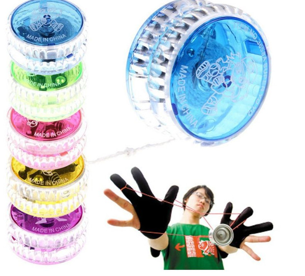 Hot YoYo Ball Luminous Toy New LED Flashing Yo Yo Child Clutch Mechanism Yo-Yo Toys for Kids Party/Entertainment Bulk Sale